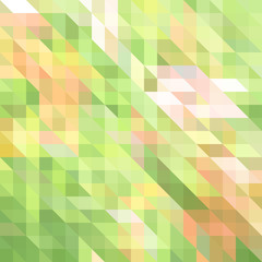 Vector Mosaic Texture Pattern in Colors of Spring