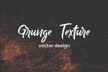 Grunge paint texture. Distress black rough background. Noise dirty rectangle stamp. Dirty artistic background. Vector illustration