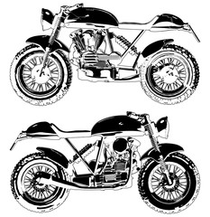 Motorcycle Vector 