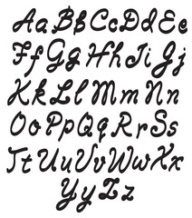 vector alphabet letters