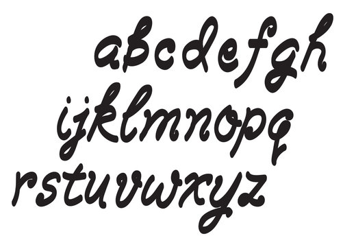 vector alphabet letters