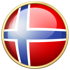 Icon design for Norway flag