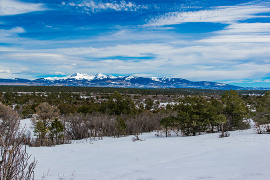 La Plata Mountains In Southwest Colorado