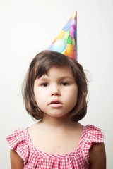 Girl in a Party Hat 