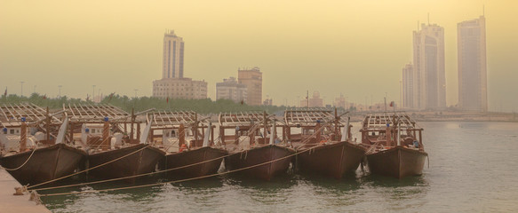 Seef district in Manama