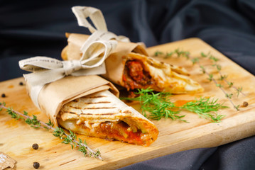grilled fajitas