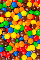 Fototapeta na wymiar Candy background. Multi colored candy