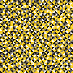 Seamless pattern of geometric shapes. Colorful mosaic backdrop. Geometric vector background. Colorful triangle pattern.