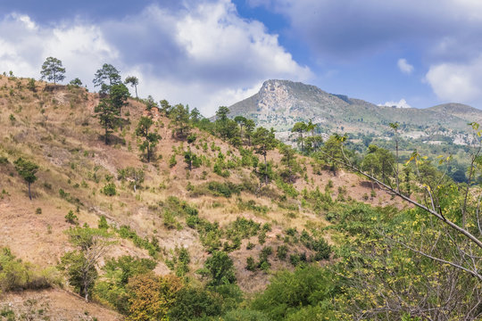 Mountains landscape in Guatemala.