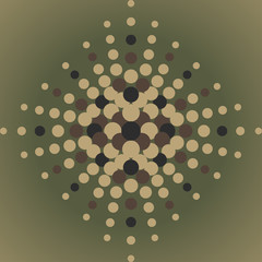 Halftone pattern background. Vector dots texture retro. Abstract dots