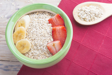 Preparing healthy breackfast