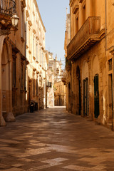 Fototapeta premium very nice view of lecce