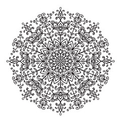 Decorative lace ethnic element. Can be used for backgrounds, packaging, invitations,vintage cards, wrapping paper. Vintage design element