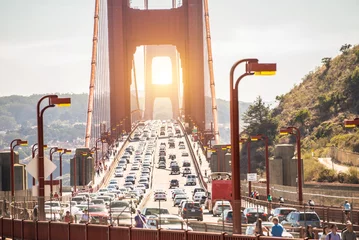 Fototapeten Golden Gate Bridge, San Francisco © oneinchpunch