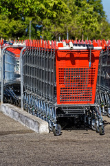 Chariots hypermarché