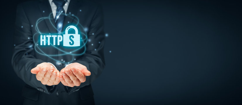 HTTPS concept