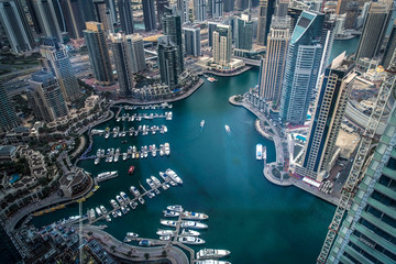 Naklejka premium Dubai Marina