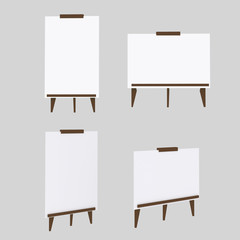 White boards models
Easy combine! Custom 3d illustration contact me!