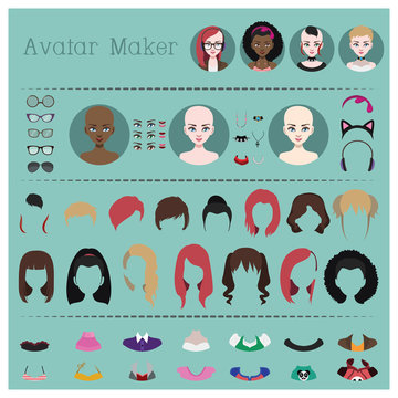 Woman avatar maker