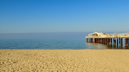 lido di camaiore pier view
