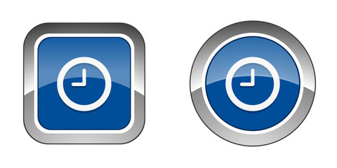 Chrome  Web  Button - Blue