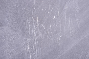 Black school board with scratches