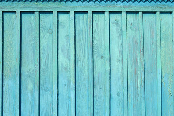 The blue Barn Wooden Wall Planking Texture
