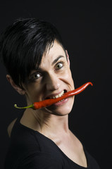 side view with chilli