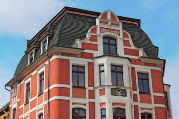 Eisleben, Sanierter Altbau