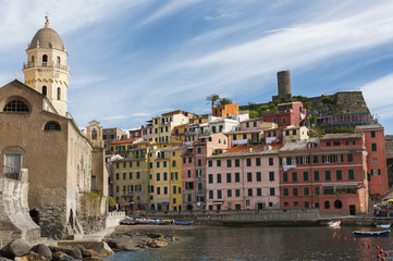 Obraz premium idyllic landscape of Vernazza, Cinque Terre, Italy