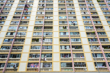 Fototapeta premium Public Estate in Hong Kong