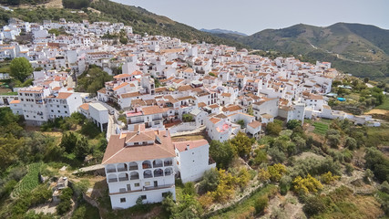 Fototapeta na wymiar Canillas del Aceituno Village, Malaga
