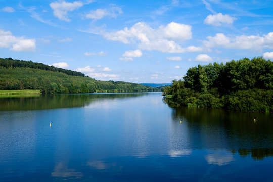 Kinzig-Stausee in Hessen