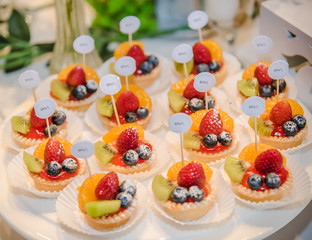 catering food wedding, line food, Buffet line in Wedding,Thailand.