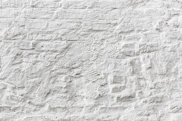 white brick wall grunge texture