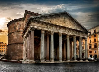 Fotobehang Monument Oud Romeins Pantheon