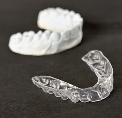 Silicone dental tray
