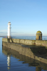 Fototapeta na wymiar Newhaven Harbour Edinburgh