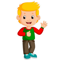 cute boy cartoon