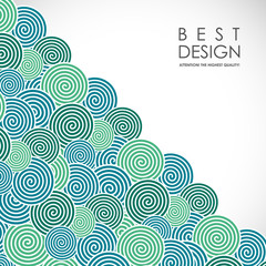 Spiral abstract background