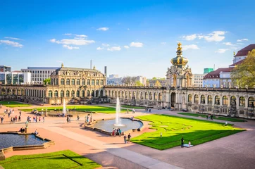 Famous Zwinger palace (Der Dresdner Zwinger) Art Gallery of Dresden, Saxony, Germany © Olena Zn