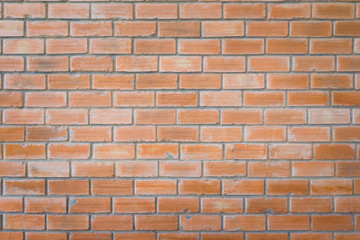 red brick wall background and texture