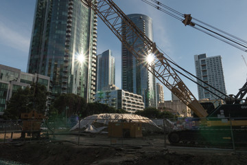 Construction site in San Francisco