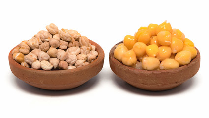 Kichererbsen wässern