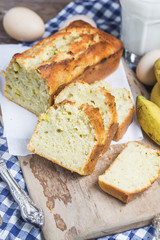 Banana pound cake