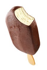 Ice cream isolated