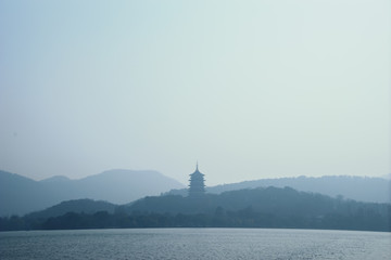 Landscape of West Lake, Hangzhou