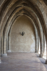 Fototapeta premium The Cloister of Villa Cimbrone in Ravello Italy