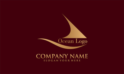 ocean vector logo