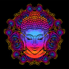 Buddha's head tattoo